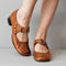 Anika - Vintage round-toe orthopedic shoes for autumn