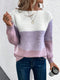 Aimee - Pull patchwork élégant automnal