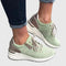 Baskets montantes à lacets pour femmes, style décontracté printemps