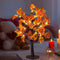 Artificial Maple-Shaped Lamp with LED Lights - Perfect for Halloween and Christmas Decoration