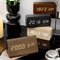 Wooden Digital Alarm Clock - LED Display, Voice Control, Adjustable Brightness