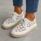 Scarpa ortopedica elegante e traspirante con motivo floreale - Arabella