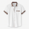 Chemise à manches courtes pour hommes