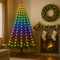 LED Christmas Lights for Outdoor Christmas Tree Smart-Controlled Outdoor Christmas Decoration