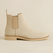 Bottes Chelsea classiques en daim pour hommes - Bottes à enfiler noires avec côtés élastiques pour une polyvalence en toute saison