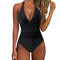 Luna - Maillot de bain tendance à taille haute et à effet push-up