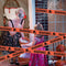 Strašidelný Halloween lebka banner - plastová výstražná páska dekorace