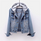 Anneke Women's Denim Jacket | Casual Fall Look | Removable Hood