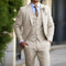 Costume 3 pièces élégant de Brecken pour hommes - Sophistication intemporelle pour toutes les occasions automnales