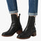 Madelyn | Ankle boots with block heel and padded comfort for women