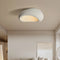 Rustykalny plafon w stylu Wabi Sabi z lampą LED