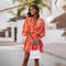 ANNALISE - Mini robe d'automne élégante