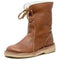 Waterproof Women's Fleece Boots with Warm Wool Lining - Perfect for Winter