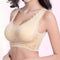 Gillian - Soutien-gorge sans fil pour femmes avec boucles croisées sur le devant