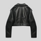 Women's leather jacket - Elegant and stylish look for all autumn occasions