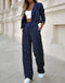 Tailleur élégant à rayures pour femmes - Chic et confortable
