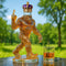 Karafka do whisky Drôle Bigfoot Szklana Butelka