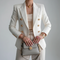 Blazer tailleur pour femme au style décontracté-élégant moderne