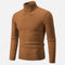 Pull en laine à col montant pour hommes