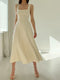 Sleeveless Autumn Dress for Women | Elegant