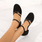 Chaussures de danse en daim noir pour femmes