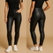 Milou | Pantalon en cuir à taille haute et coupe étroite pour femmes