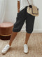 Ismène - Short en coton intemporel | Confort ultime et style raffiné