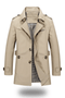 Trench-coat classique à col revers