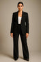Ensemble blazer et pantalon deux pièces pour femmes - Édition Automne